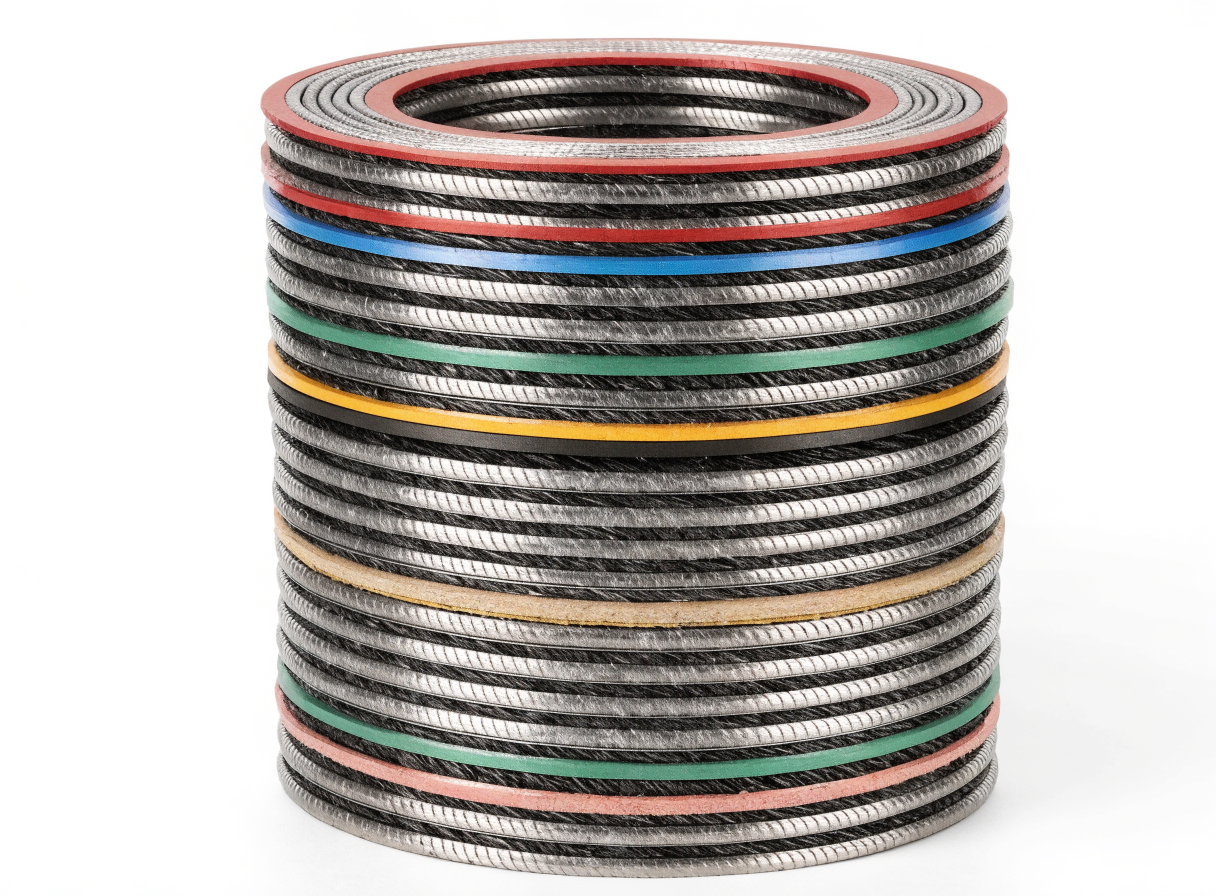 Spiral wound gaskets